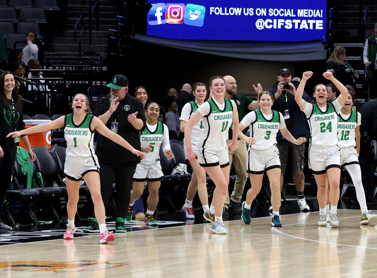 Grossmont vs St Bernard's CIF State D4 Final March 9, 2024 Photo-Dennis Lee27